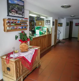 Hotel Ustaria Posta - Rezeption
