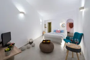 Kima Oia Suites - Chambre