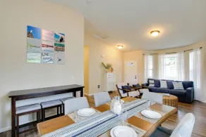 Waterfront Allyn Home with Fire Pit + 2 Kayaks! - Interior