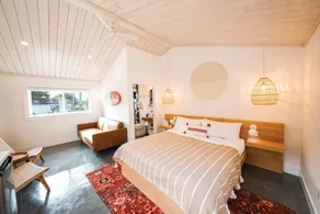 Longboard Studio and Funboard Room includes King Bed and Kitchenette plus King Murphy and Mini Kitchenette - Rum