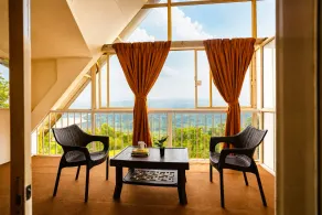 Wind Chalet - Vista do quarto
