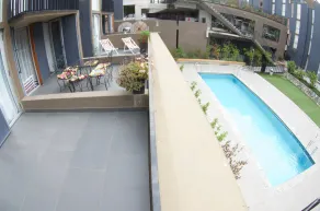 Loft Cerro Alegre con Piscina, Terraza y Estacionamiento 8P - View from room