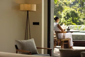 Alaya Suites Ubud - Ausblick vom Zimmer