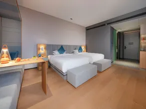 Pagoda Design Hotel Hangzhou Zijingang - Near Zhejiang University and Xixi National Wetland Area - Chambre