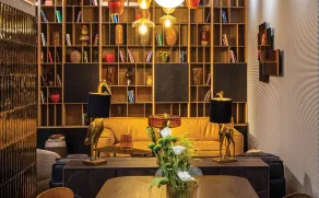 Rila Hotel Sofia - Lobby sitting area
