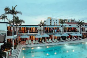 The Lafayette Hotel, Swim Club & Bungalows - Vue de la chambre