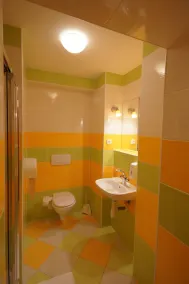 Hotel Garni Rambousek - Badeværelse