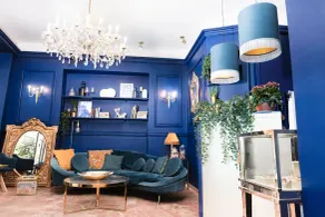 Hôtel Petit Saint-Honoré - Sitteområde i lobbyen