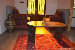 Maison d'hôtes Tinwitchi - Sitzecke in der Lobby