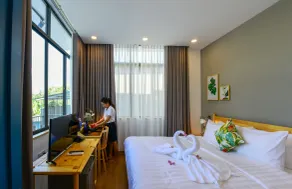 La Paix Hue Riverside Villa - Habitación