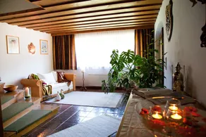 B&B Landhaus Vierthaler - Sitteområde i lobbyen