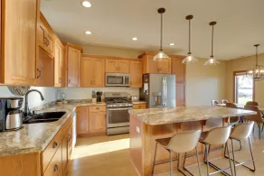 Silver Lake Escape w/ Dock & Lake View! - Interior