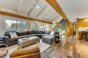 Resort-style Community! Quechee Chalet w/ Deck - Interior