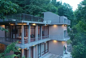 Atali Ganga Resort, Rishikesh - Vistas desde la habitación