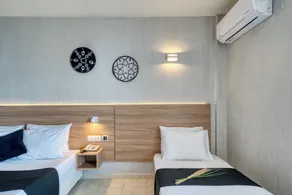 Black and White Boho Resort - Room