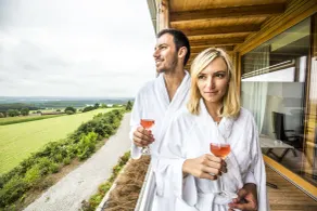 Der Birkenhof Spa & Genuss Resort - Vue de la chambre