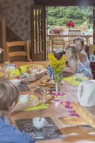 Gîte de La Jéraphie - Restaurang
