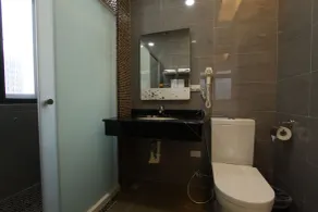 晶緻麗景-花蓮火車站正對面 附近有大型收費停車場 - Bathroom