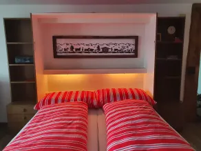 Studio for 2-4 guests with balcony and panorama view - Quarto
