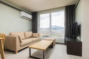 KensingtonResort JirisanNamwon - Ausblick vom Zimmer