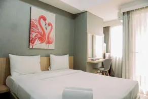 Best Comfy and Modern Studio at Baileys Apartment By Travelio - Rum
