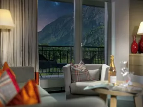 Dolomitengolf Suites - Vista do quarto