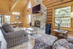 Trail Access! Up North Family Cabin Near Lake - Interior