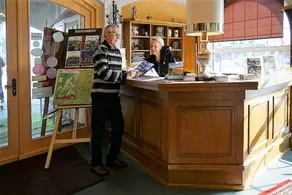 Land-gut-Hotel Zum Alten Forsthaus - Rezeption