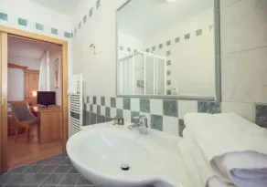 Hotel Centrale - Badrum