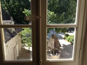Chateau Ladausse - Vue de la chambre