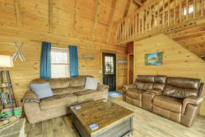Lake Cumberland Log Cabin Near 3 Boat Ramps - Innvendig