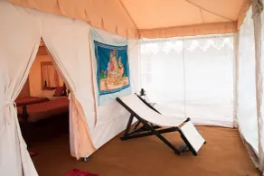 Kumbh Sukrit Camp - Balkon