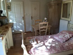 \"Independent Guest House adjacente a um mas francês '' - Área de estar