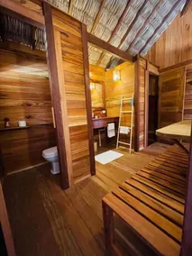 Pousada Casa Caju Bangalows - Badezimmer
