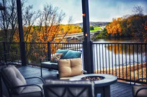 Waterfront Hotel - Vue de la chambre