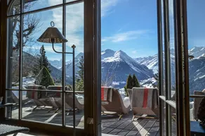 Hôtel Bella Tola & SPA - Ausblick vom Zimmer