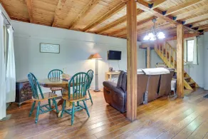Cozy Indiana Cabin Rental w/ Private Porch & Grill - Interior