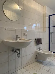 Appartamento adatto alle famiglie con sauna, griglia e giardino | Vista sul giardino - Bagno