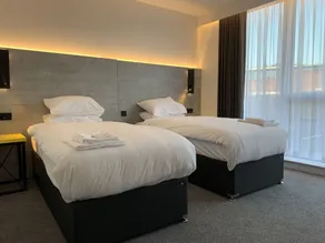 Motel Air - Glasgow Airport - Habitación