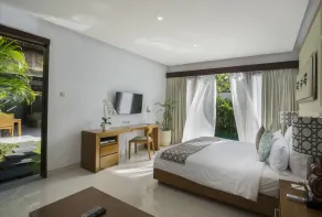 Pradha Villas Seminyak - View from room