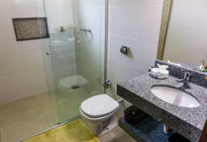 Alecrim do Campo - Casa para 12 pessoas com 3 quartos - Badezimmer
