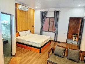 Ninh Binh Greenland Homestay - Ausblick vom Zimmer