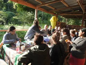 Tunky Wasi - Sapan Sachayoc - Hostel - Ristorante