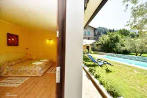 Hotel Diffuso Il Portichetto sulla collina a Vezio Perledo - Ausblick vom Zimmer