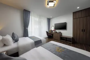 Cat Ba Wistaria Hotel- Jacuzzi Rooftop & Fitness - Habitación