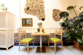Guesthouse Casa 1858 - Siddeområde i lobbyen