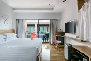 VELA be Bangkok Ratchathewi - Vue de la chambre