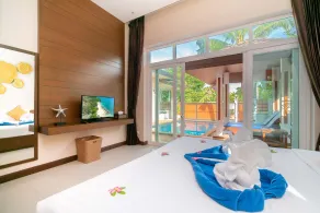 Rawai Private Villas - Pools and Garden - Chambre
