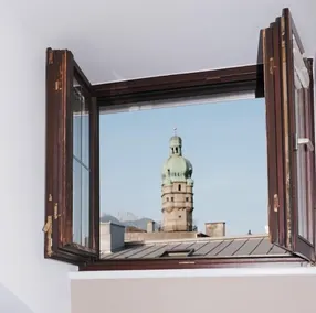 Boutiquehotel Weisses Rössl - Utsikt från rummet