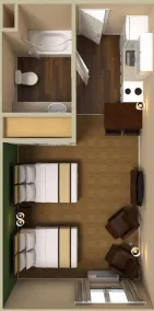 Extended Stay America Suites - Orlando - Altamonte Springs - Chambre